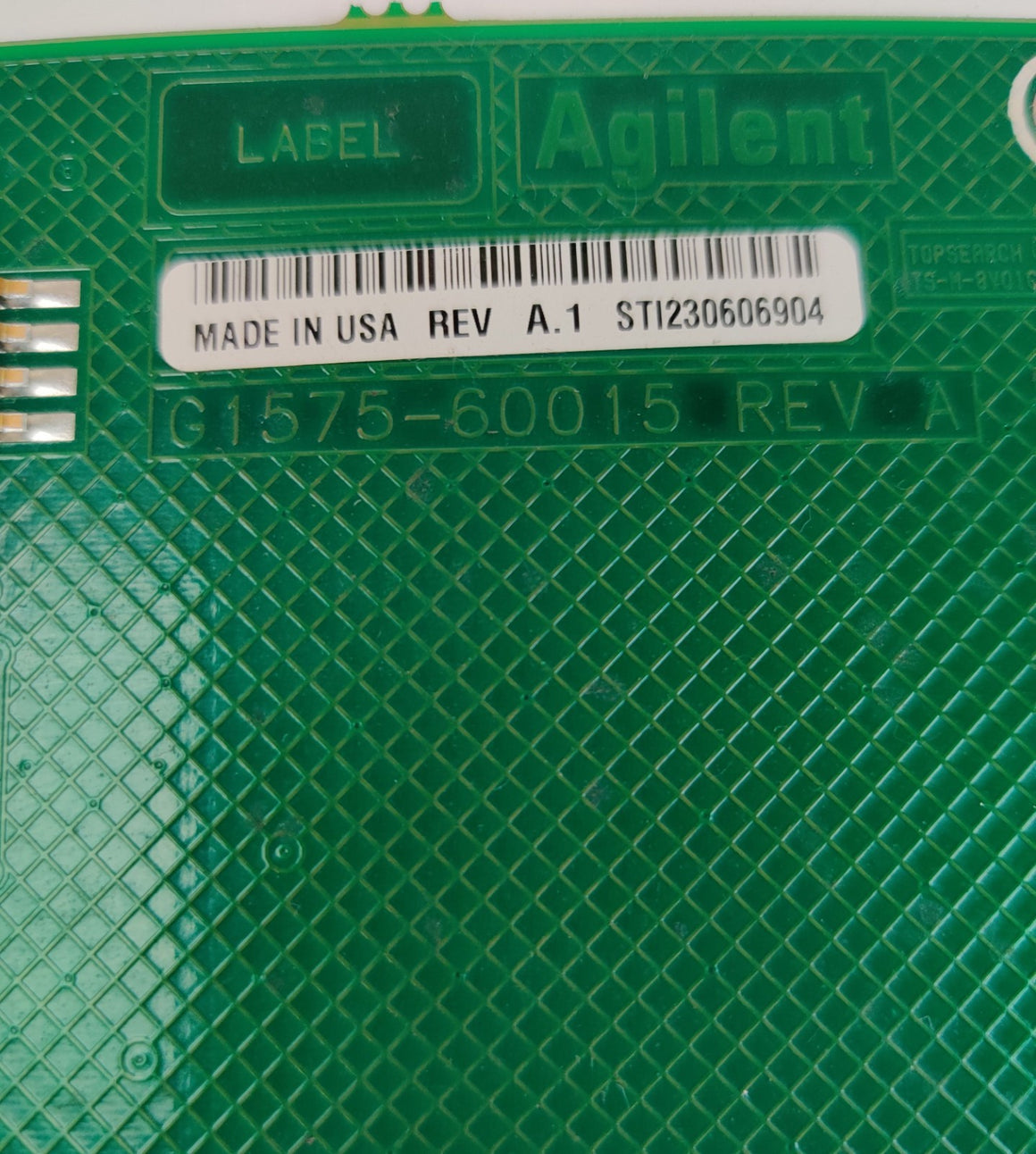 Agilent 6890N EPC Control Board G1575-60015 Rev A Tested - 