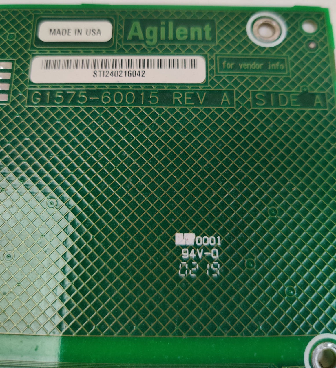 Agilent 6890N EPC Control Board G1575-60015 Rev A Tested - 