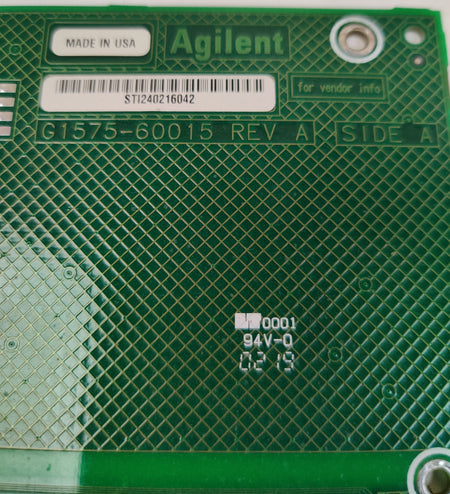 Agilent 6890N EPC Control Board G1575-60015 Rev A Tested - 