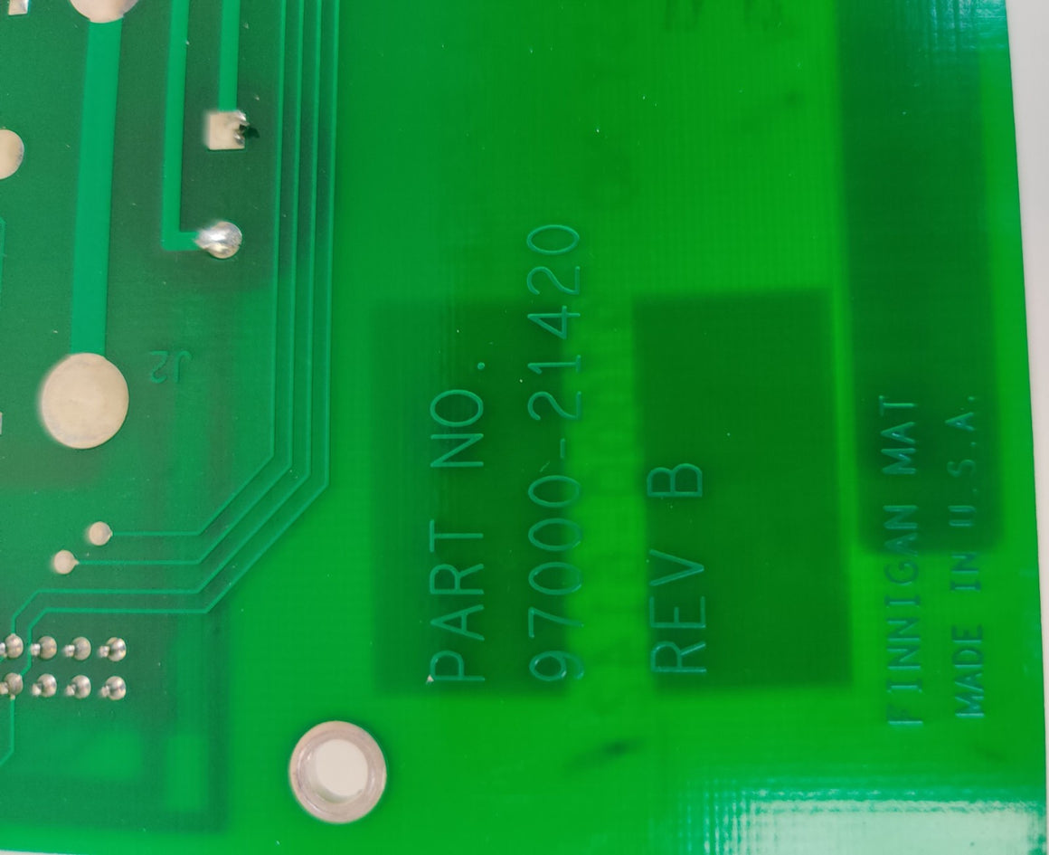Thermo Finnigan LCQ Deca MS 97000-61421 I/O Panel Board Tested - 