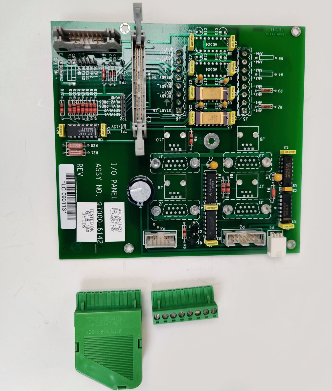 Thermo Finnigan LCQ Deca MS 97000-61421 I/O Panel Board Tested - 