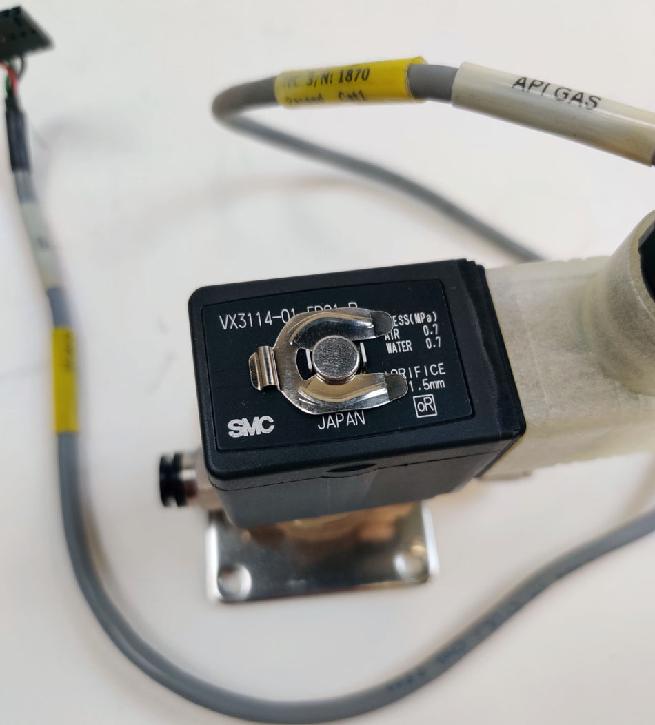 Waters Waters Acquity SQ Mass Spectrometer Detector SMC VX3114-01 API Solenoid Valve