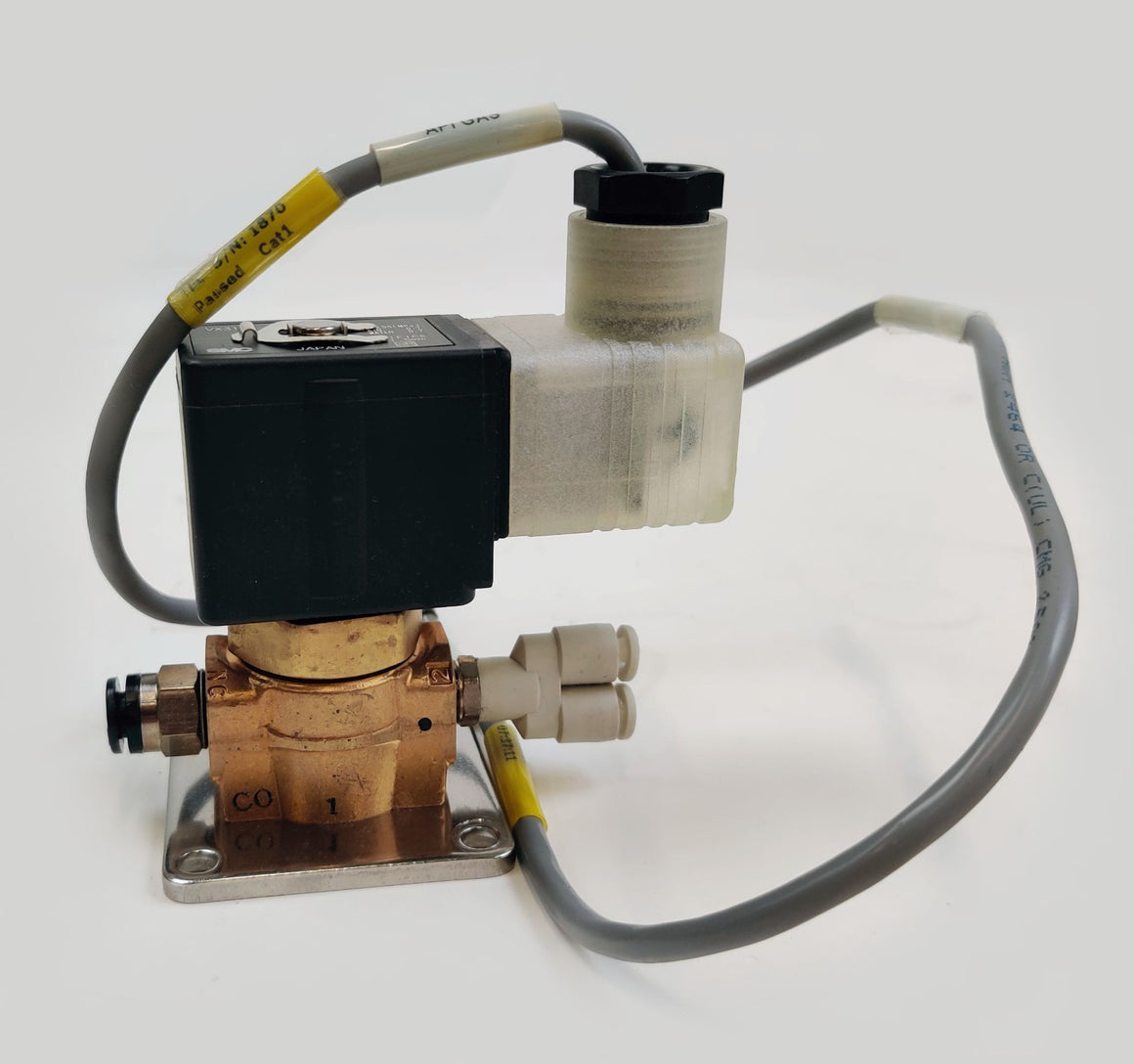 Waters Acquity SQ Mass Spectrometer Detector SMC VX3114-01 API Solenoid Valve - 