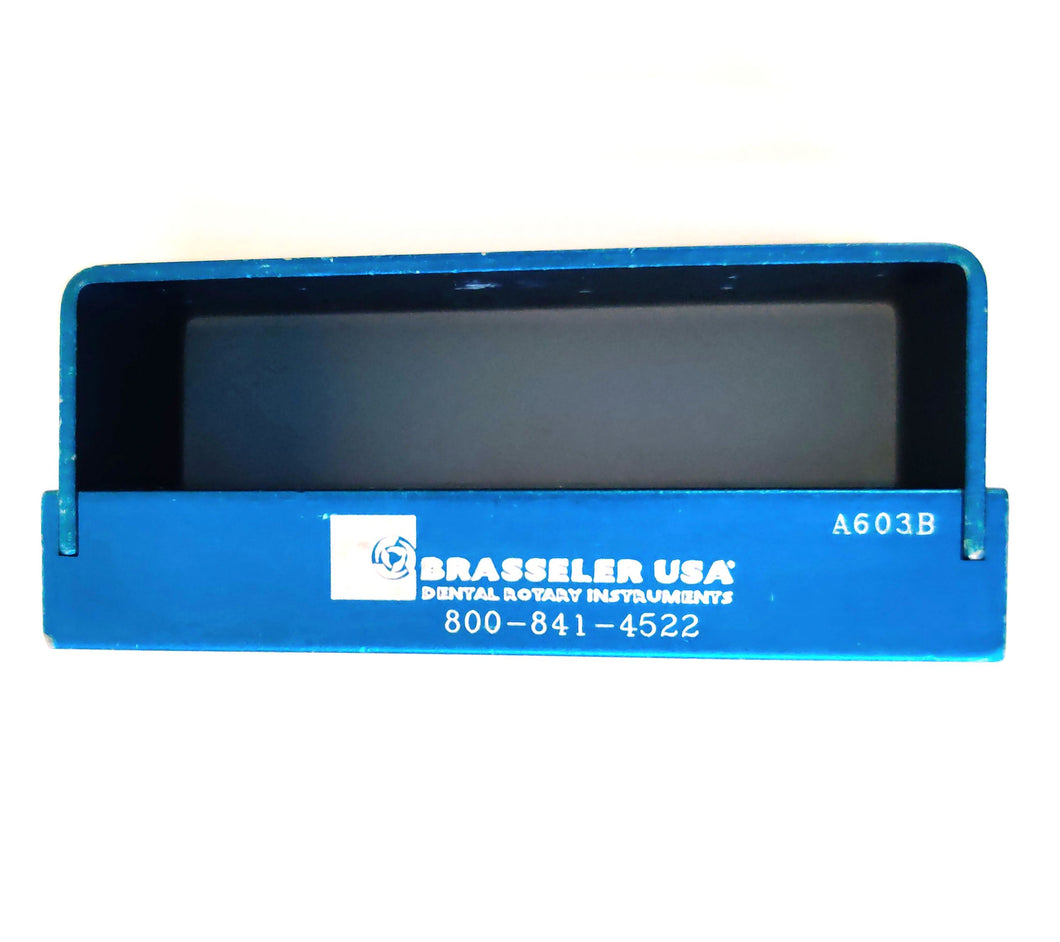 Brasseler Blue Aluminum Blur Box 18Holes A603B Acrylic Temporization System Kit