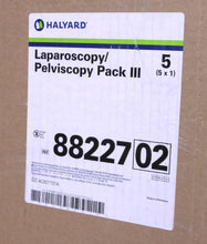 Load image into Gallery viewer, Box of 5 Halyard 88227 Laparoscopy Pelviscopy Pack III
