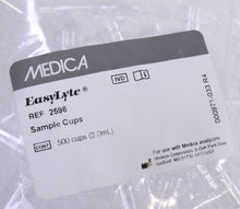 Load image into Gallery viewer, Pack of 500 Cups Medica EasyLyte 2596 Sample Cup 2.0 ml for Medica Analyzer
